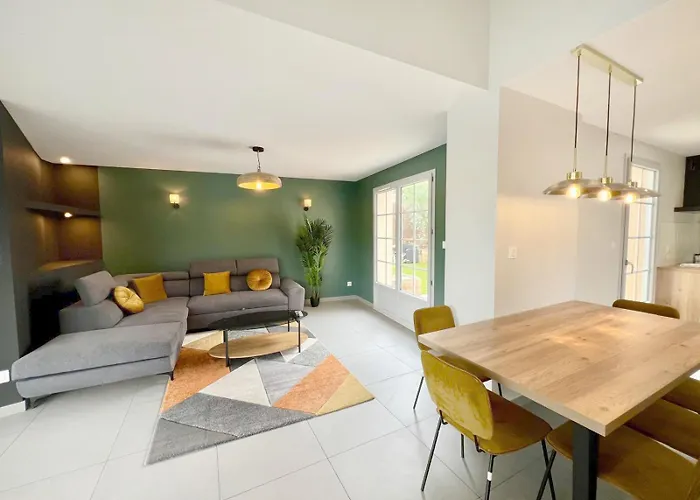 L'oasis - Maison Design Avec Jardin Et Daire Dijon